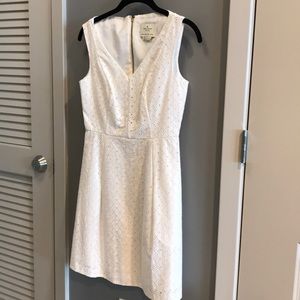 Kate Spade White Eyelet Dress. Never worn.